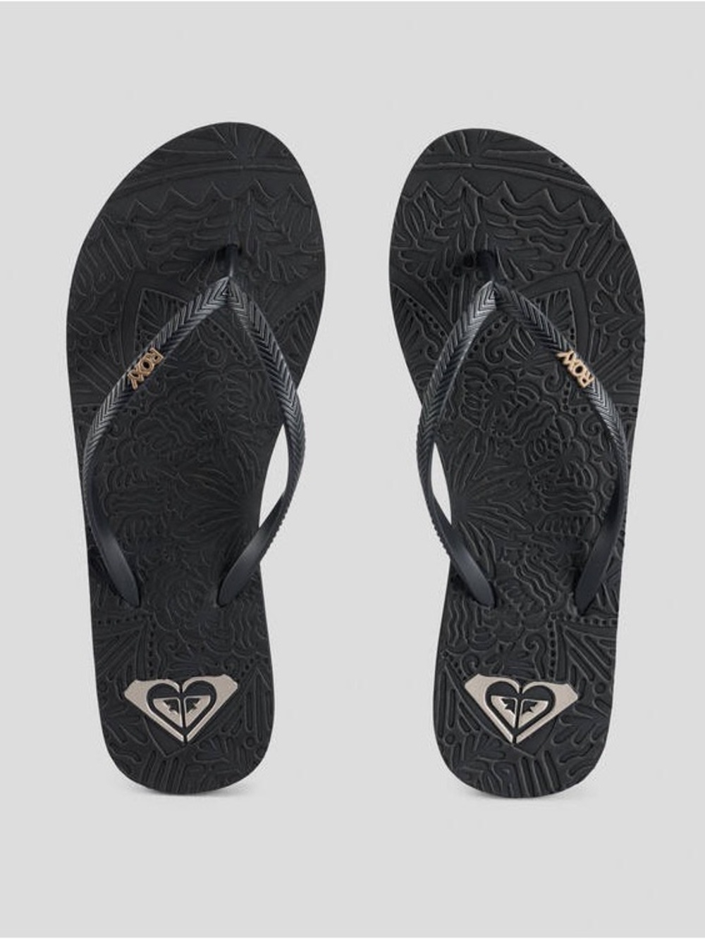 ROXY ANTILLES II BLACK SANDALS